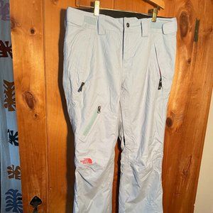 North Face Snow Pants Baby Blue